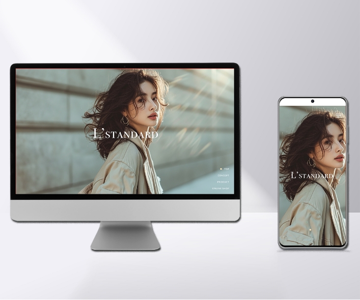 ファッションブランドのサイト